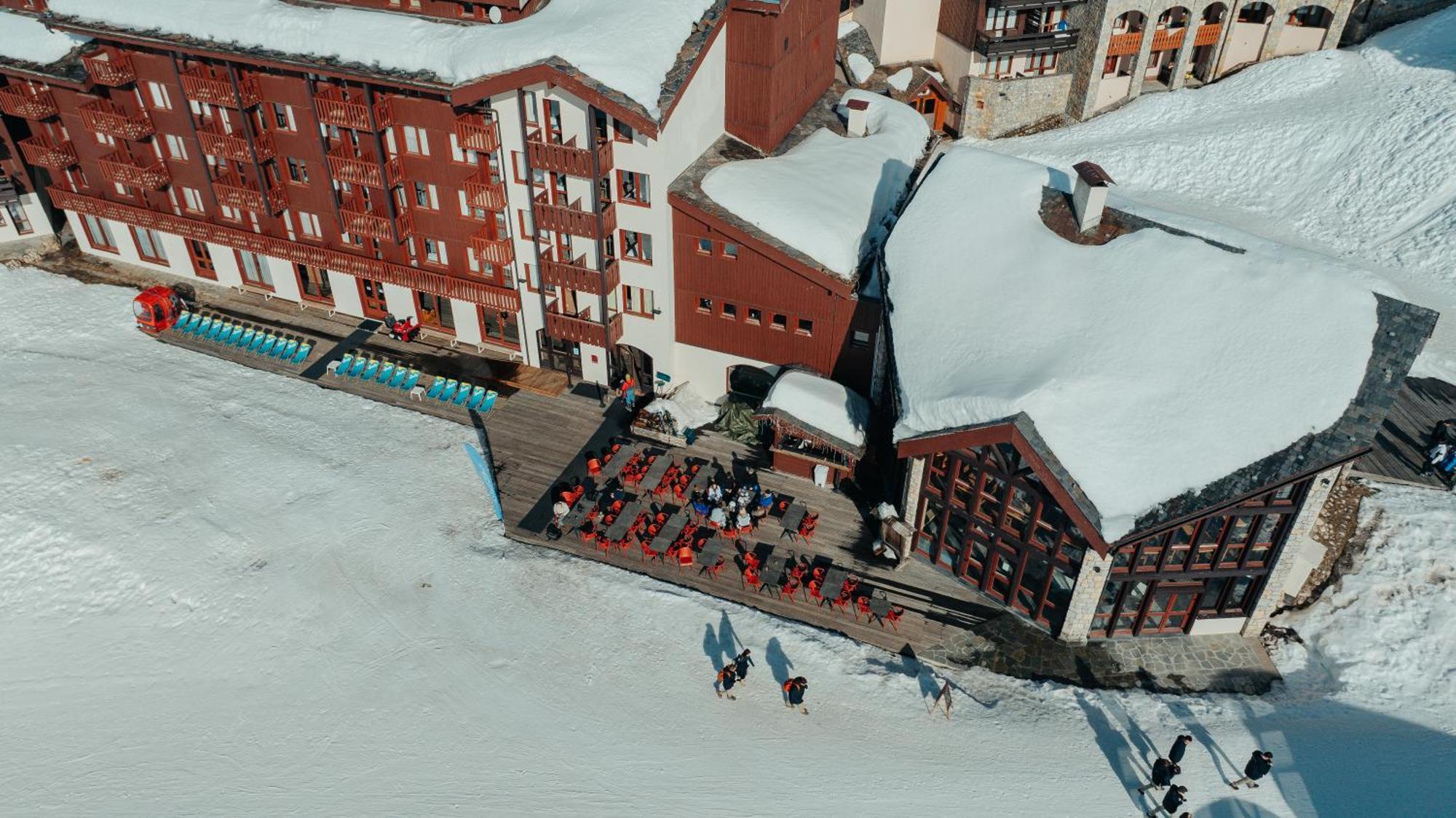 Hotel L'Eden Des Cimes - Vacances Bleues - Belle Plagne 2100 Ла-Плань Экстерьер фото