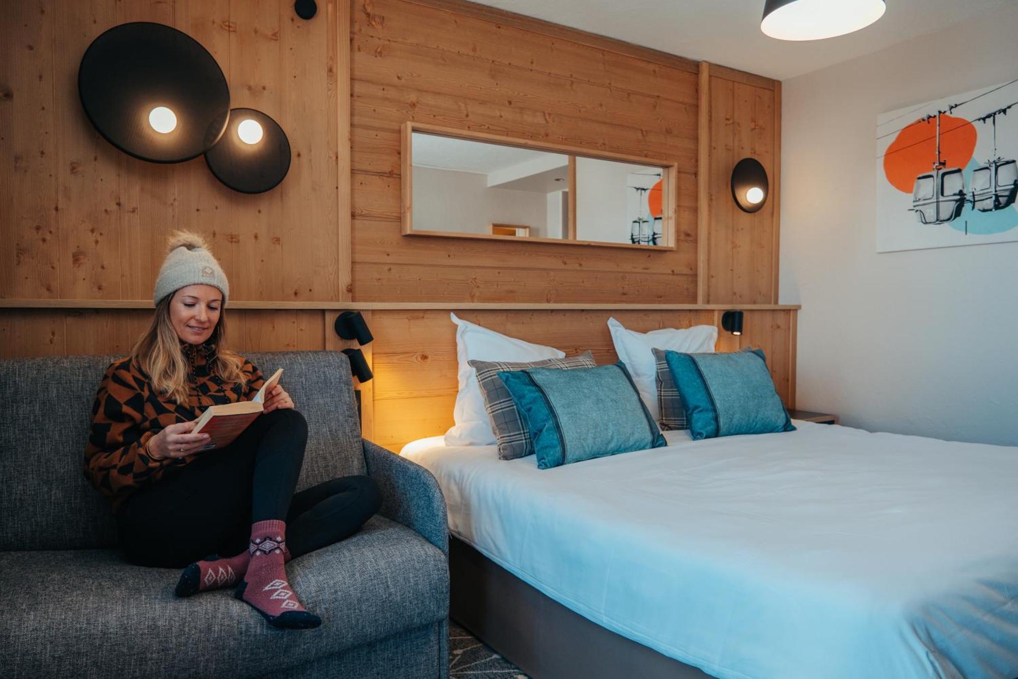 Hotel L'Eden Des Cimes - Vacances Bleues - Belle Plagne 2100 Ла-Плань Экстерьер фото